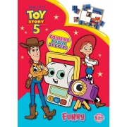 TOY STORY 5 COLORING PUZZLE STICKERS - FUNNY